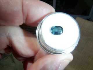 Blue Color - Changegarnet.  Extremely Rare Natural.  Large For This Type Stone