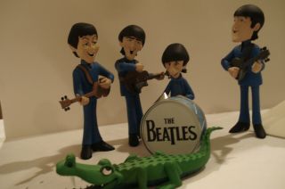 The Beatles Mcfarlane Saturday Morning Cartoon Figures Deluxe Set Of 4