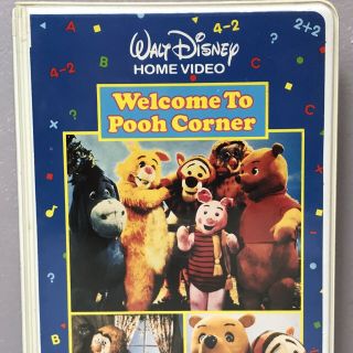 Walt Disney Home Video Welcome To Pooh Corner VHS Tape Volume 4 263 V Fast RARE 2