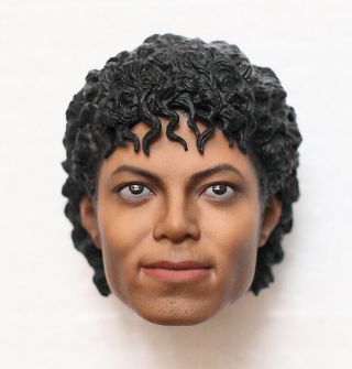 Hot Toys M Icons Mj Michael Jackson Thriller Mis09 1/6 Head Authentic