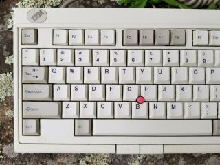 IBM M4 - 1 Lexmark PS/2 Trackpoint Keyboard 1379590 - Made in USA - Rare 2