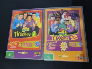 The Wiggles Tv Series 1 & 2 Dvd (7 Discs) Collector 