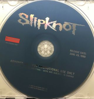 Slipknot Rr Promo 403 Usa Rare Prerelease Demo Cd