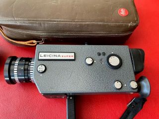 Rare Leica Leicina With Leicina Vario 8 - 64mm F1.  9 8mm