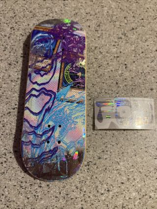 Poli Fingerboard Yugioh Holographic 1/1 Rare Woob Prete Stacked Catfishbbq