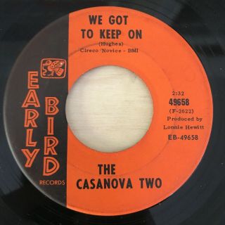 Casanova Two - We Got To Keep On / I Was A Fool Rare Northern Soul Early Bird Mp3