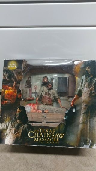 Neca 2006 Texas Chainsaw Massacre The Beginning Box Set House Of Horror Pre - Own