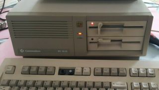 Rare Vintage Commodore Pc10 - Iii Computer And Very
