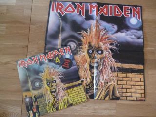 Rare Iron Maiden First Album With Poster