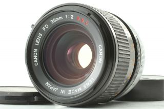 [exc,  5 Rare O] Canon Fd 35mm F/2 S.  S.  C.  Ssc Mf Wide Angle Lens From Japan 437
