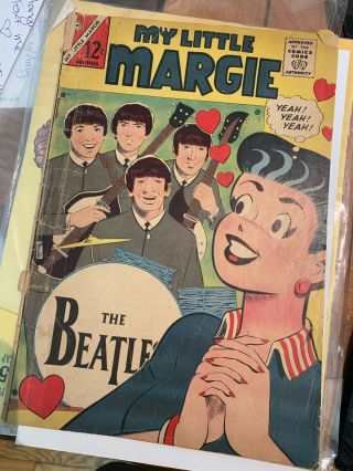 Rare The Beatles My Little Margie Comic Book Vol 1 Issue 54 November 1964