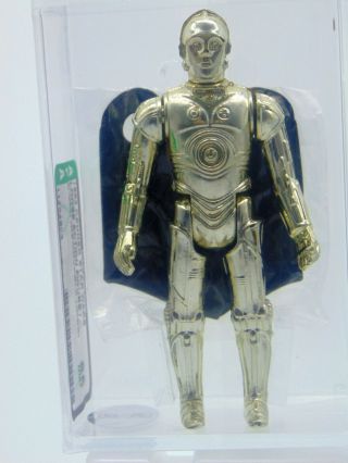 1982 Kenner Star Wars Loose C - 3po,  Removable Limbs,  No Coo,  Afa Graded 85 Nm,