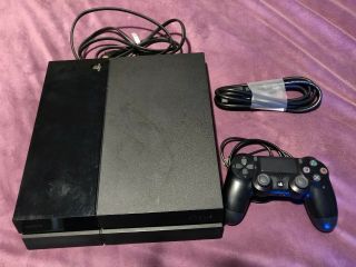 Rare 5.  05 Firmware.  Sony Playstation 4 1tb Jet Black Console