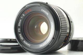 [n Rare O Lens] Canon Fd 35mm F/2 S.  S.  C.  Ssc Wide Angle Mf Lens From Japan