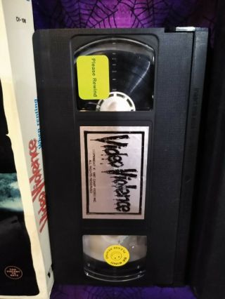 Video Violence VHS Camp Motion Pictures Big Box Horror Gore SOV Splatter rare 3