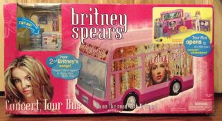 Britney Spears Concert Tour Bus Nrfb 2001 Plays 2 Britney Songs Rare