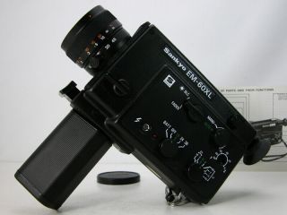 & Sankyo 8 Movie Camera With Rare Time Lapse & Slow Mo