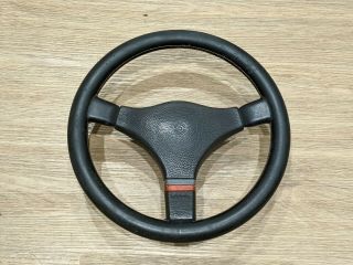 Rare Honda Access Leather Steering Wheel Momo Ee Ef Vti Sir B16 B18 Vtec Jdm Edm