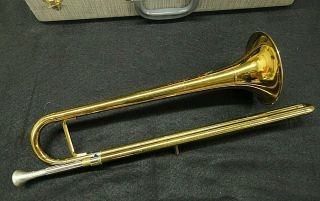 Rare Getzen Deluxe Bb Slide Trumpet (soprano Trombone)