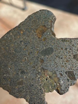 Mesosiderite Meteorite W/ Olivine & More Nwa 12949,  29g,  A Rare Piece