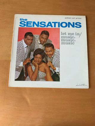 The Sensations Let Me In,  Music Music Ultra Rare Lp