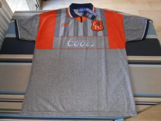 Rare Chelsea Coors Umbro Grey Shirt 90 1994 - 95 - 96 Hoddle Wise Gullit Xl Bnwt Vtg