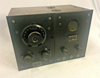Westinghouse Ra And Da Detector Amplifier And Receiving Tuner Vintage Radio Rare