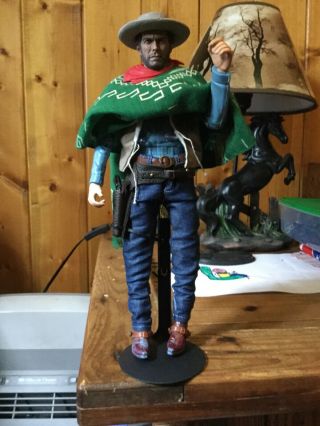 1/6 Scale Johnny West The Good Cowboy Action Figure,  Man With No Name