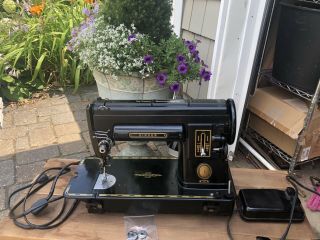 Rare Singer 301 Limited Edition Anniversary Sewing Machine With Table Bracket