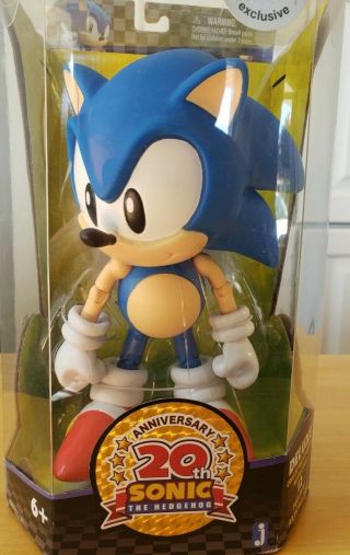 Sonic The Hedgehog 20th Anniversary Deluxe Figure Toys R 