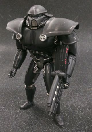 Star Wars Droid Dark Trooper Phase Iii Iii Black Legacy Build A Droid Tlc Black