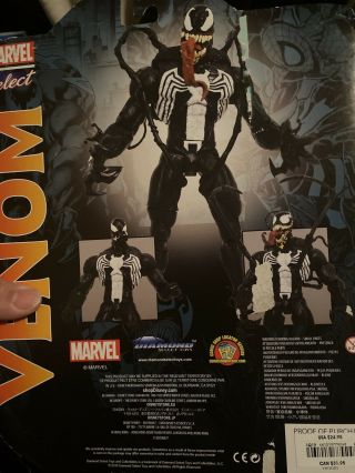Marvel Select Venom Exclusive Action Figure (comic Version) Dst Diamond Excl