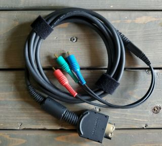 Nintendo Gamecube Component Video Cable Official Oem Rare