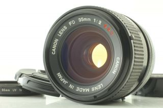 [ Exc,  5 Rare O Lens ] Canon Fd 35mm F/2 S.  S.  C.  Mf Wide Angle From Japan 35