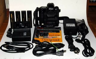 Rare Kodak Professional Dcs 620 /nikon F5 Body,  Batteries,  Charger,  Manuals