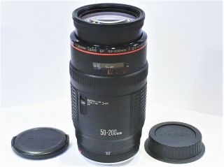 RARE Fluorite Lens UPS✈ [Mint] CANON EF 50 - 200mm f3.  5 - 4.  5 L Zoom AF From JAPAN 2