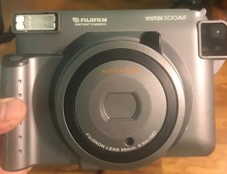 Fujifilm Instax 500af Medium Format/professional Instant Film Camera Unique/rare