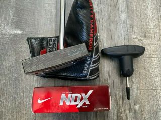 Wow Rare Scotty Cameron Select Golo S Putter Center Shaft 35in,  Headcover,  Extr