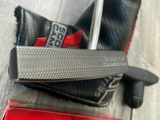 WOW RARE Scotty Cameron Select Golo S Putter Center Shaft 35in,  Headcover,  Extr 2