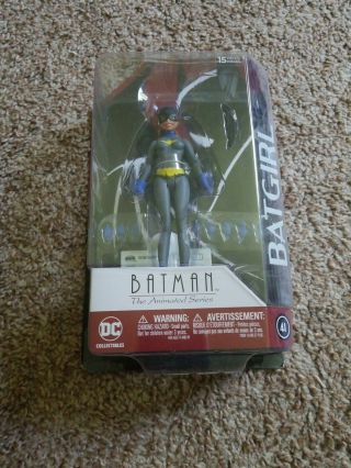 Dc Collectibles Btas Batman The Animated Series Grey Gray Batgirl Moc 41