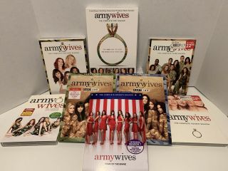Army Wives: Complete Series Dvd Set Seasons 1 - 7 With Slipcovers & Rare Season 6