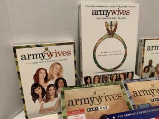 Army Wives: Complete Series DVD Set Seasons 1 - 7 with Slipcovers & Rare Season 6 2