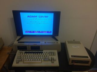 Rare Coleco Adam Disk Drive fully / / with software (see photos) 3