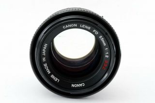 Canon FD 55mm f/1.  2 S.  S.  C SSC MF Lens  Rare O  from JAPAN [Exc,  ] 3