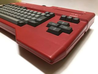 Sanyo MSX Computer Red AX230 Sakhr صخر English & Arabic Vintage Rare ناري احمر 2