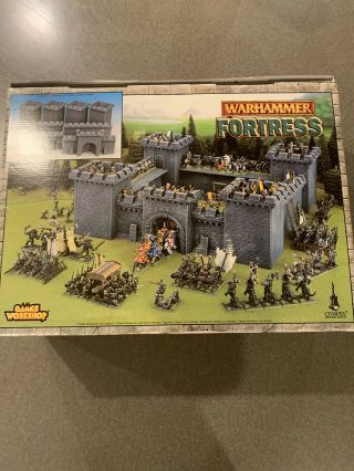 Warhammer Mighty Fortress Castle Games Workshop,  D&d Plastic Oop Rare Citadel