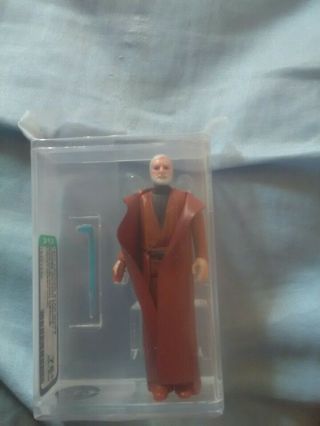 Ben Obi - Wan Kenobi Light Grey 1977 Star Wars Graded Afa 75,  No Coo Jj Case
