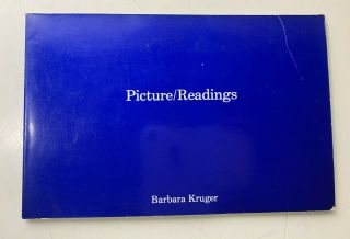 Vtg 1978 Barbara Kruger Picture / Readings Rare Artist Book