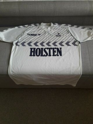 Tottenham Hotspur Spurs Hummel Home Shirt 1985/87 Size Xl Rare