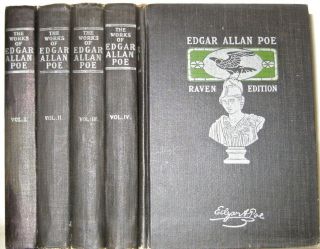 Of Edgar Allan Poe Highly Desirable Raven Edition Gothic Horror Rare Gift
